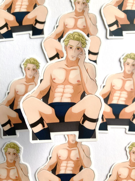 In My Socks Salary Man Sticker