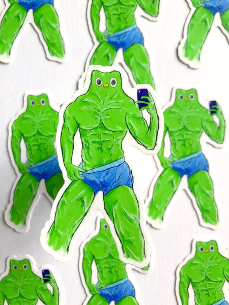 Buff Duo Sticker