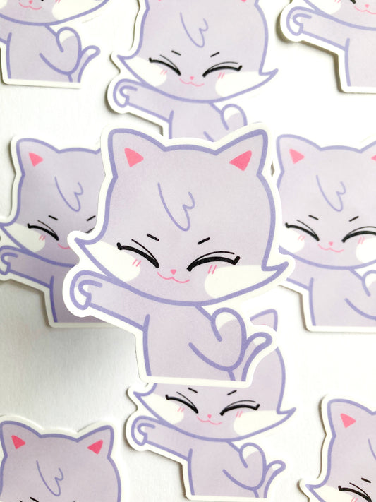 You Can Do It Cat Sticker