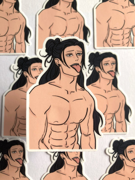 Open Mouth Sticker