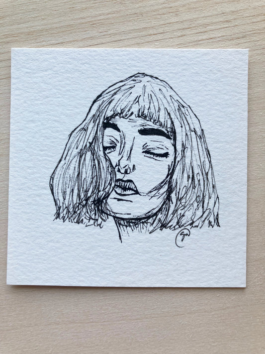 Mini Original Ink Art