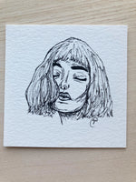 Mini Original Ink Art
