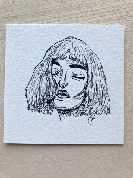 Mini Original Ink Art