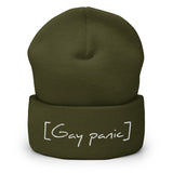 Gay Panic Cuffed Beanie