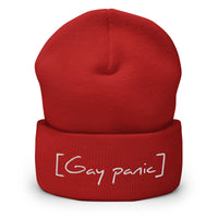 Gay Panic Cuffed Beanie