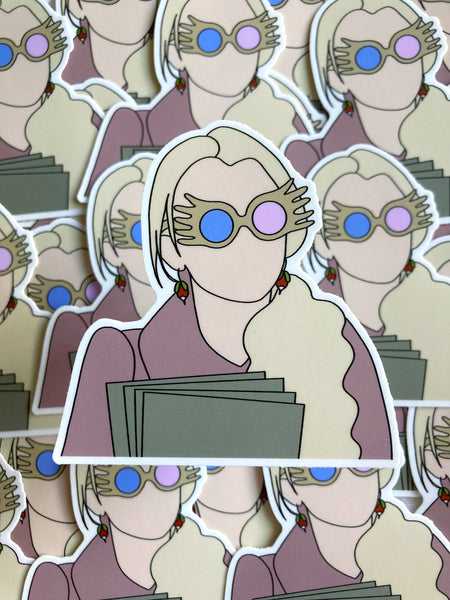 Luna Sticker