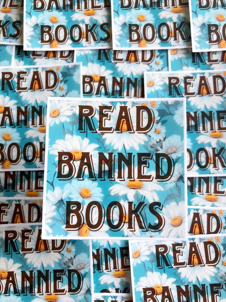 Read Banned Books Sticker