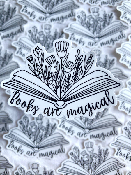 Books Are Magical Sticker