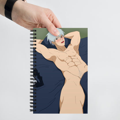Spicy Leaf Sensei Spiral notebook