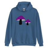 Asexual Pride Mushrooms Unisex Hoodie