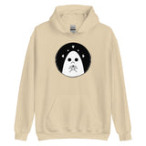 Sad Ghost Loves Halloween Unisex Hoodie