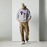 Asexual Pride Mushrooms Unisex Hoodie