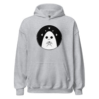 Sad Ghost Loves Halloween Unisex Hoodie