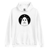 Sad Ghost Loves Halloween Unisex Hoodie