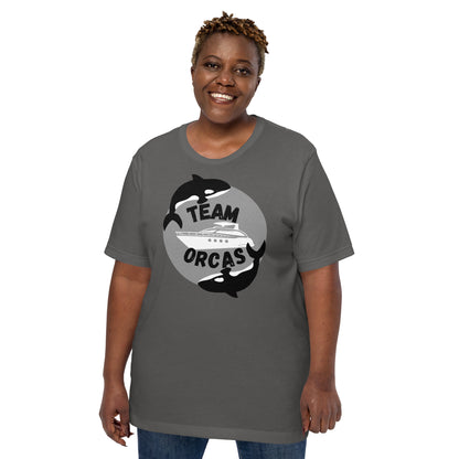 Team Orcas Unisex t-shirt