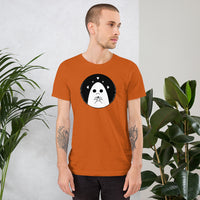 Sad Ghost Loves Halloween Unisex t-shirt