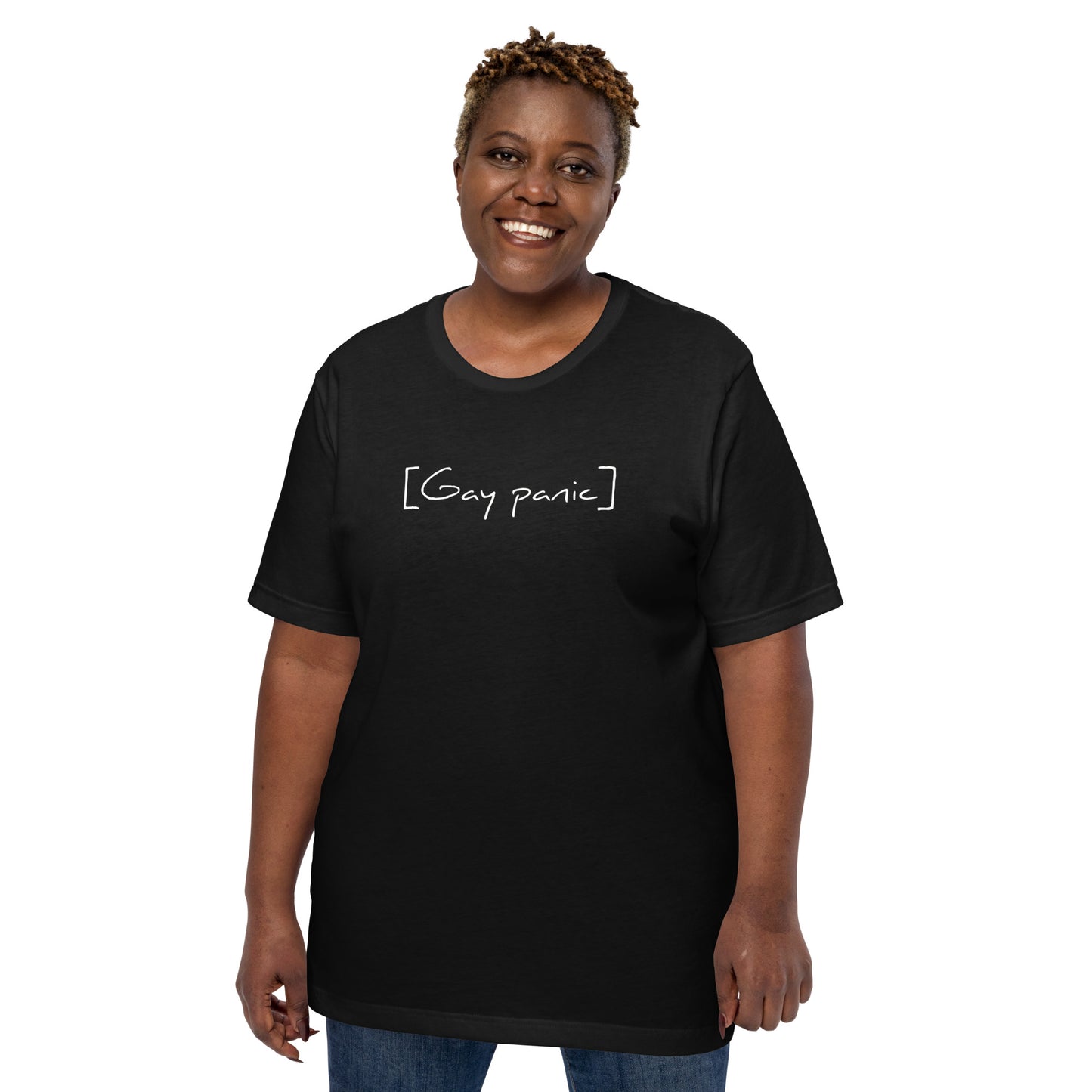 Gay Panic Unisex t-shirt