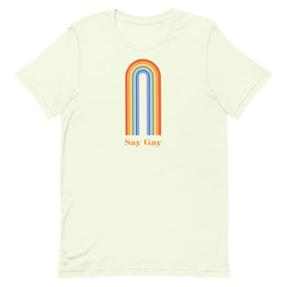 Say Gay Unisex t-shirt
