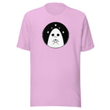 Sad Ghost Loves Halloween Unisex t-shirt