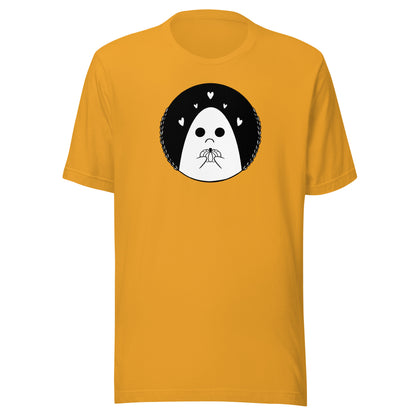 Sad Ghost Loves Halloween Unisex t-shirt