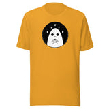 Sad Ghost Loves Halloween Unisex t-shirt