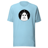 Sad Ghost Loves Halloween Unisex t-shirt