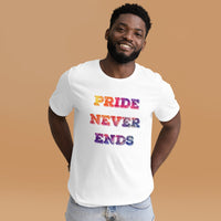 Pride Never Ends Unisex t-shirt