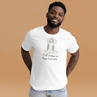 I Will Not Stress Over Things I Can’t Control Unisex t-shirt