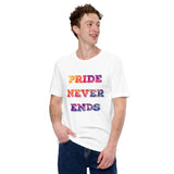 Pride Never Ends Unisex t-shirt