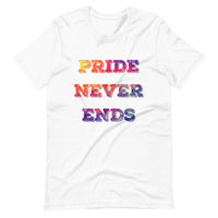 Pride Never Ends Unisex t-shirt