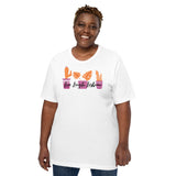 Live Laugh Lesbian Unisex t-shirt