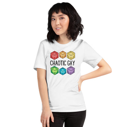 Chaotic Gay DND Unisex t-shirt
