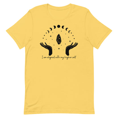I Am Aligned With My Higher Self Unisex t-shirt