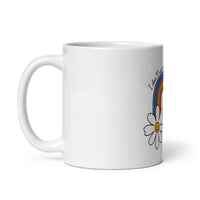 I Don’t Care What The Bible Says White glossy mug