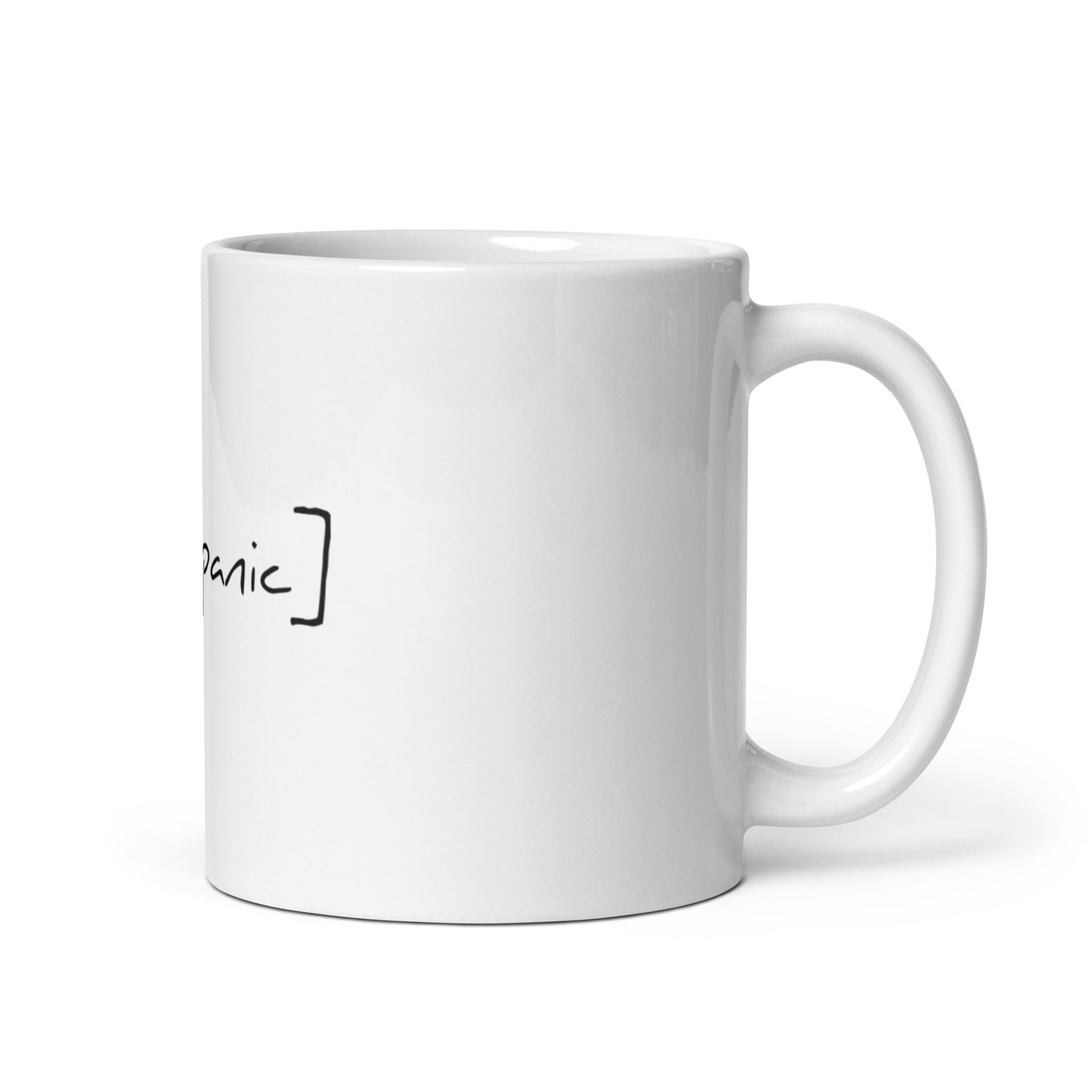 Gay Panic White glossy mug