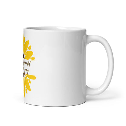 Be The Queer You Needed When You Were Young White glossy mug