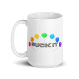 Suck it! White glossy mug