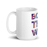 Born This Way White glossy mug