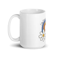 I Don’t Care What The Bible Says White glossy mug