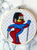 Stupid Sexy Neighbor Embroidery Hoop