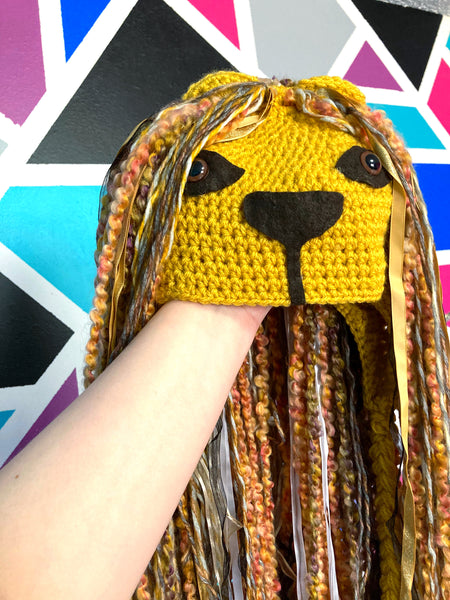 Lion Crochet Hat