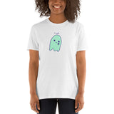 Sad Ghost Comic Dandelion Wish Short-Sleeve Unisex T-Shirt