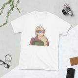 Spectacles Girl Short-Sleeve Unisex T-Shirt