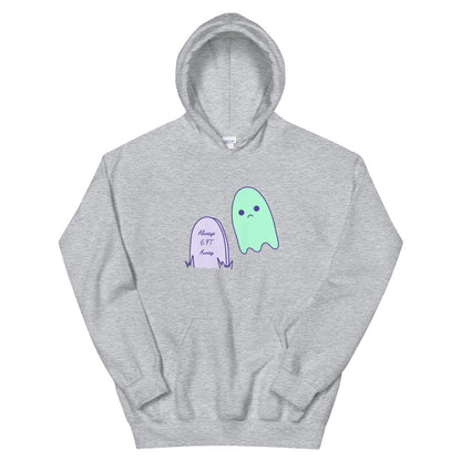 Sad Ghost Comic 6 Feet Unisex Hoodie