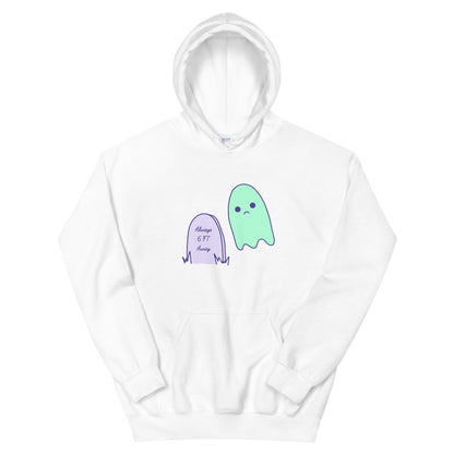 Sad Ghost Comic 6 Feet Unisex Hoodie