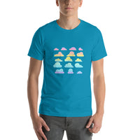 Pastel Goth Clouds Short-Sleeve Unisex T-Shirt