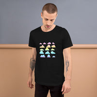 Pastel Goth Clouds Short-Sleeve Unisex T-Shirt