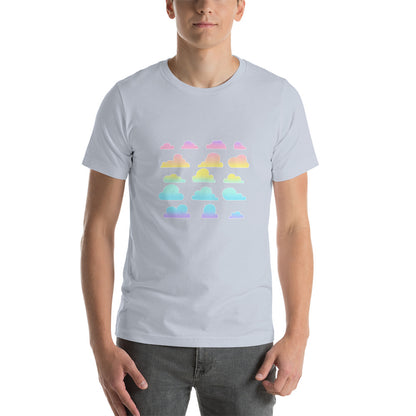 Pastel Goth Clouds Short-Sleeve Unisex T-Shirt