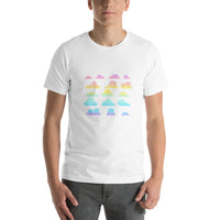 Pastel Goth Clouds Short-Sleeve Unisex T-Shirt