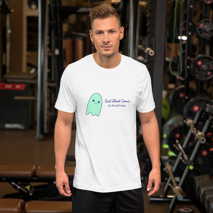 Sad Ghost Comic Short-Sleeve Unisex T-Shirt